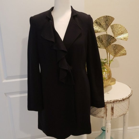 International Concepts Long Dress Coat Size M - Picture 5 of 8